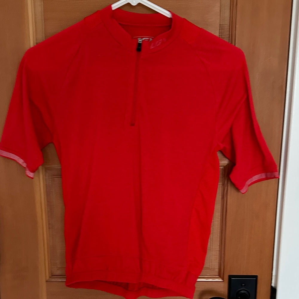 Red Kids Short-Sleeve Zip Front Top - Unbranded